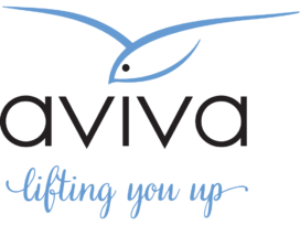 Aviva logo with tagline